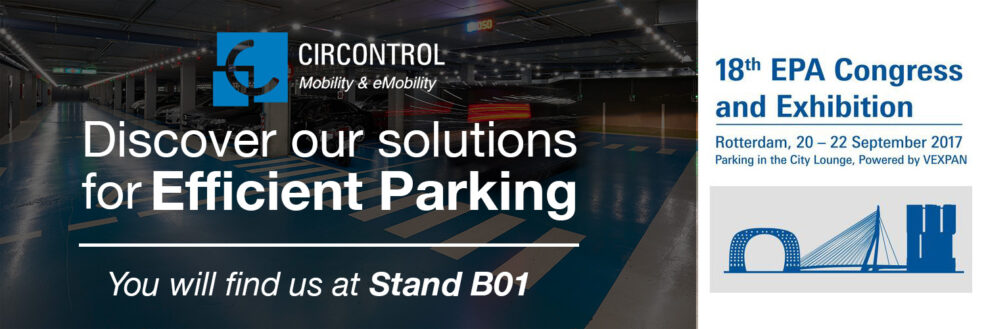 Circontrol will highlight in EPA Congress and Exhibition EVPark, an integrated EV charging solution for parkings