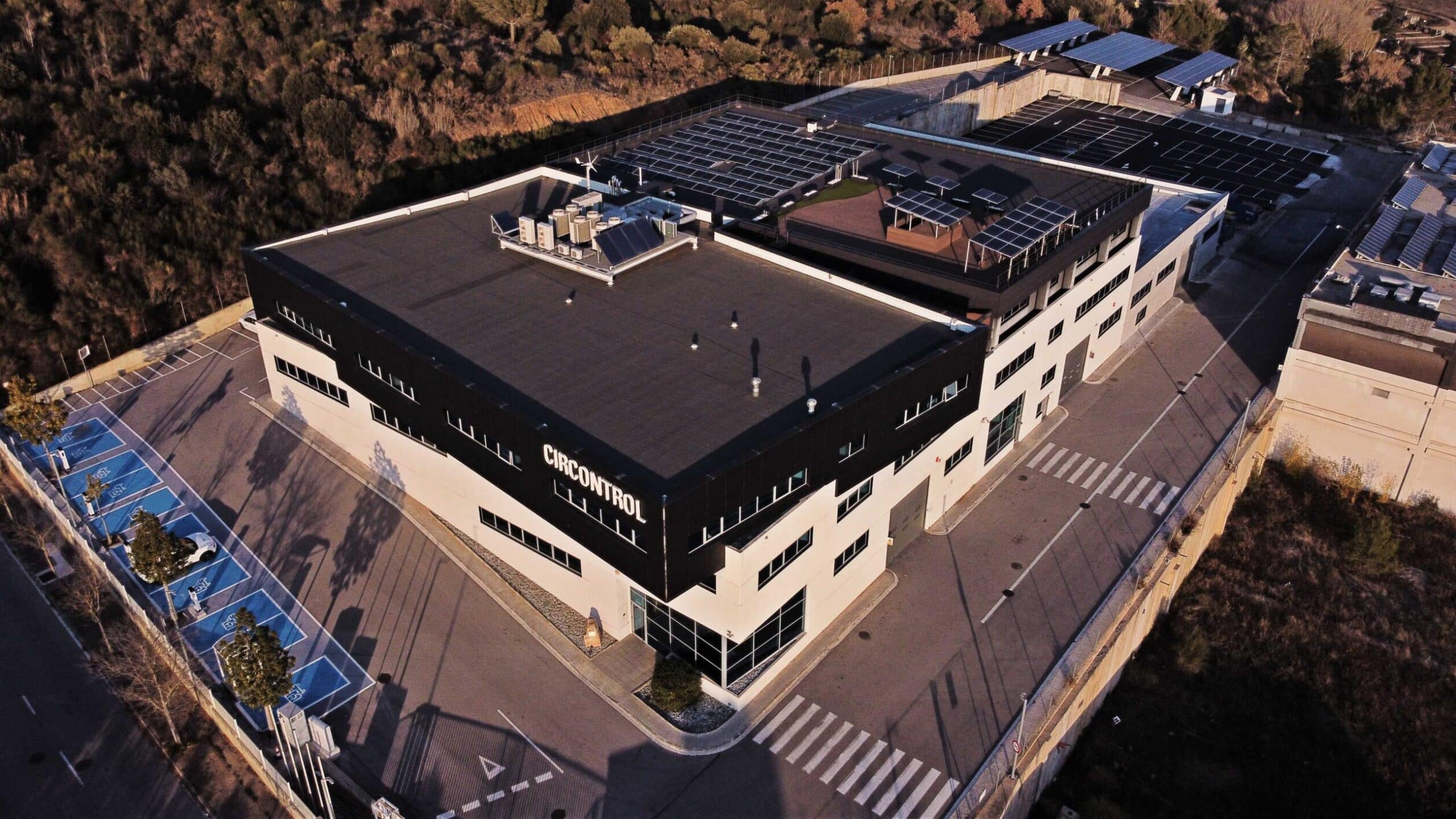 Circontrol's facilities, seen at aerial view