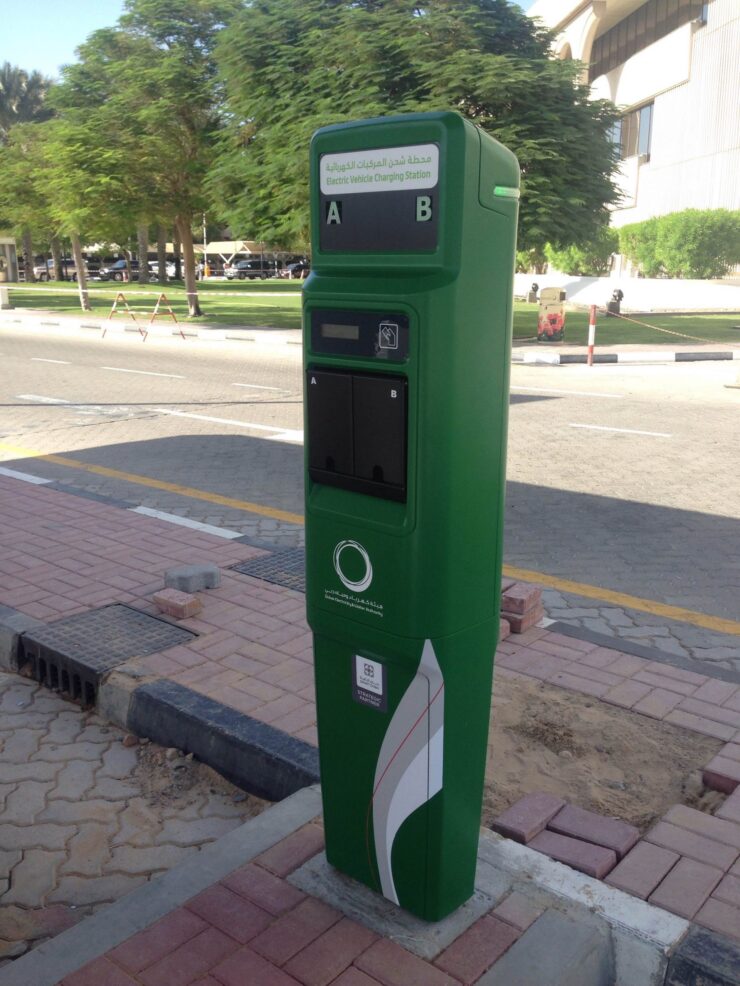 Charging equipment manufactured by Circontrol in Dubai’s goverment plan to introduce electric vehicle